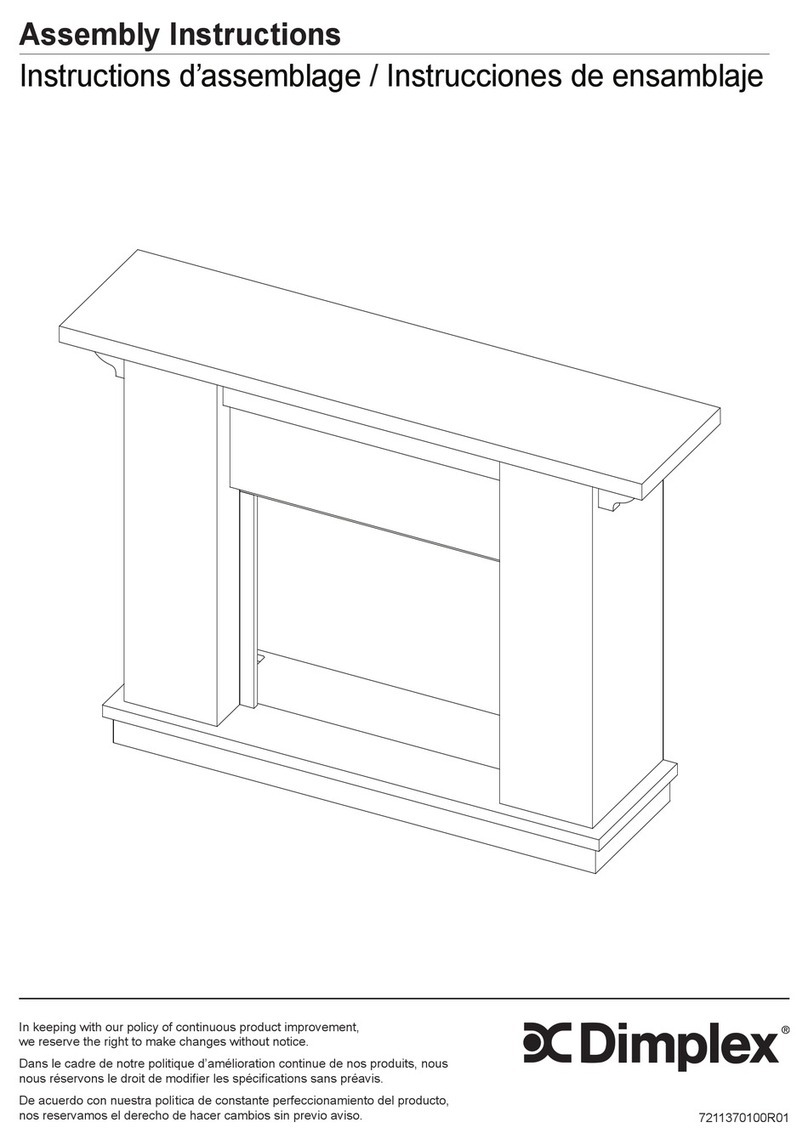 Dimplex Featherston GDS26L5-1152LR User manual Dimplex Featherston GDS26L5-1152LR User manual