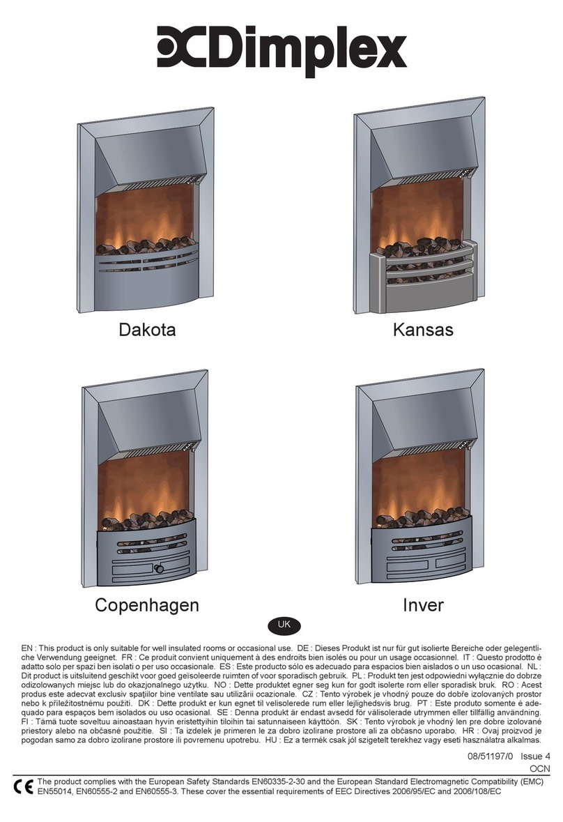 Dimplex Dakota DKT20 User manual