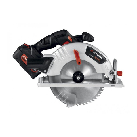 Parkside Performance PHKSAP 20-Li A1 User manual