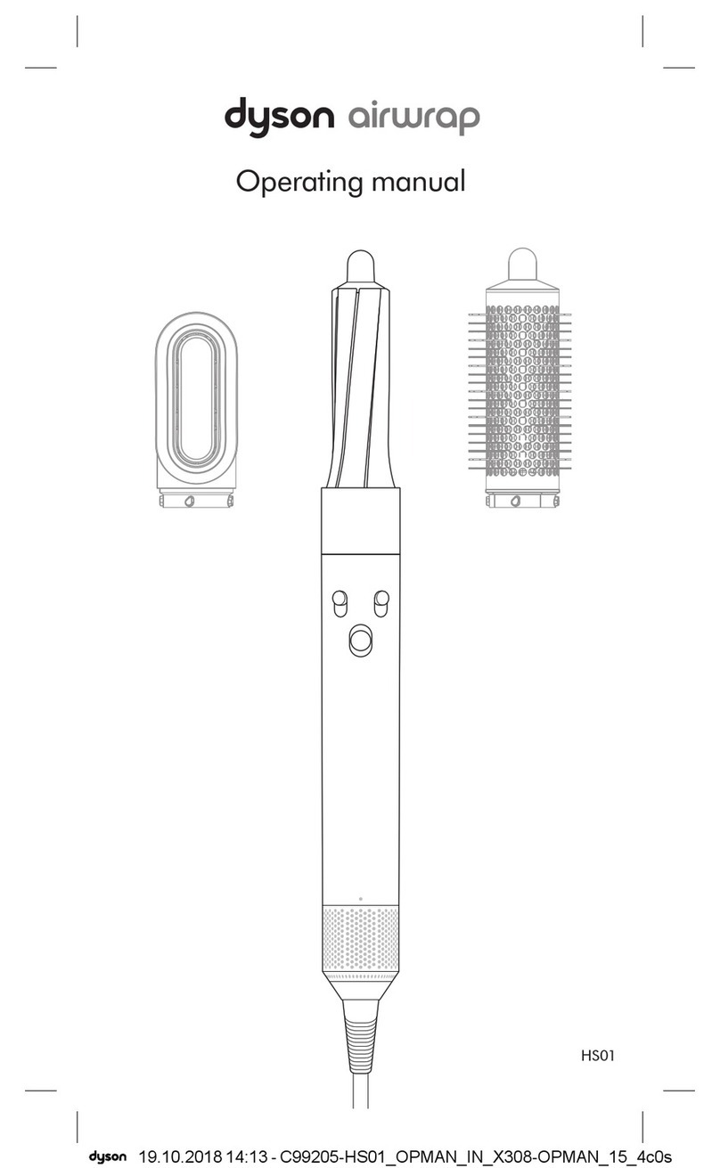Dyson Airwrap HS01 operating manual