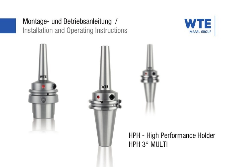 WTE HPH 3 Multi Installation and operating instructions