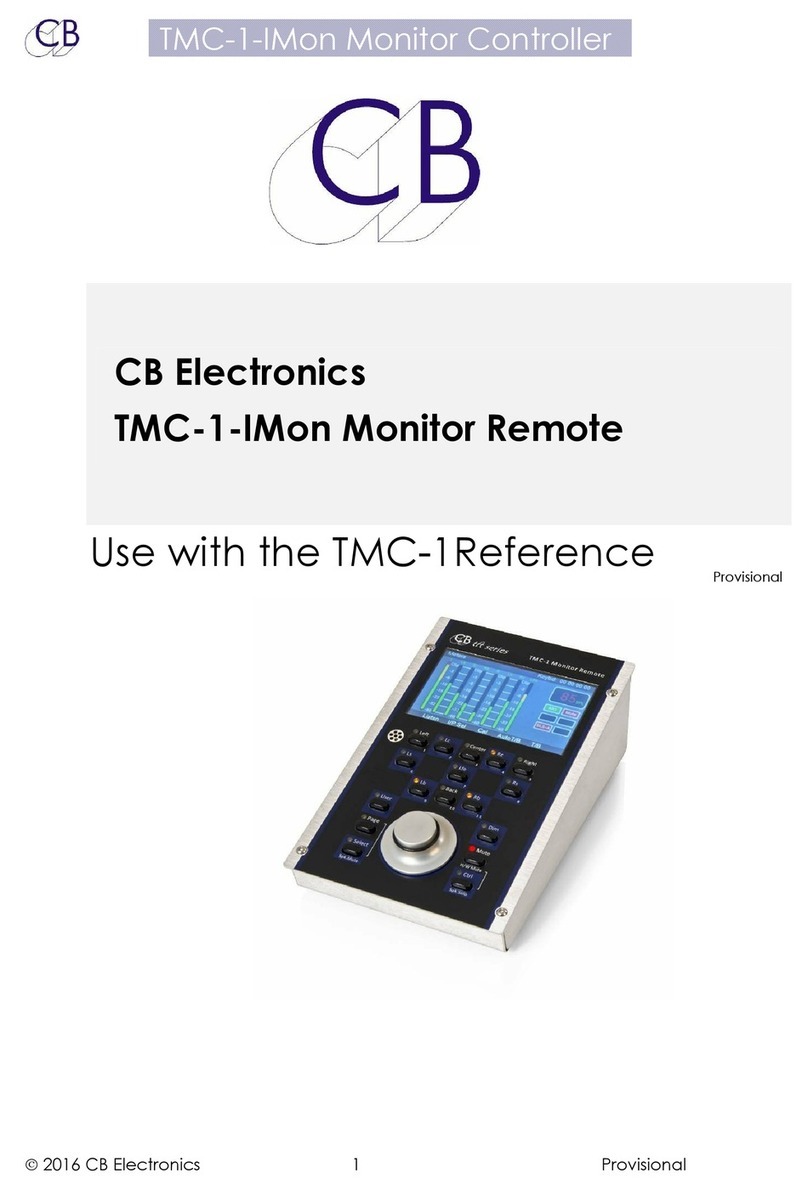CB ELECTRONICS TMC-1-IMon user guide