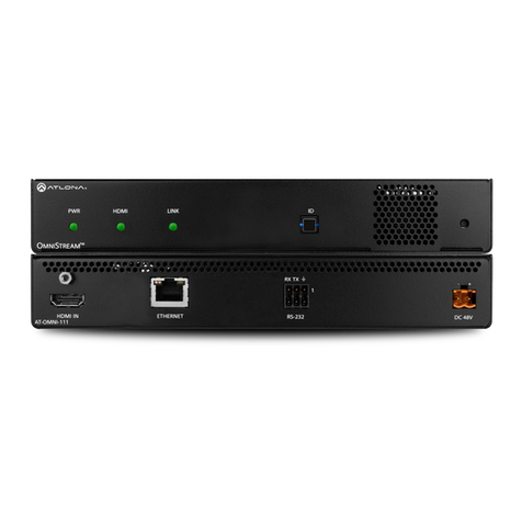Panduit Atlona OmniStream Series manual