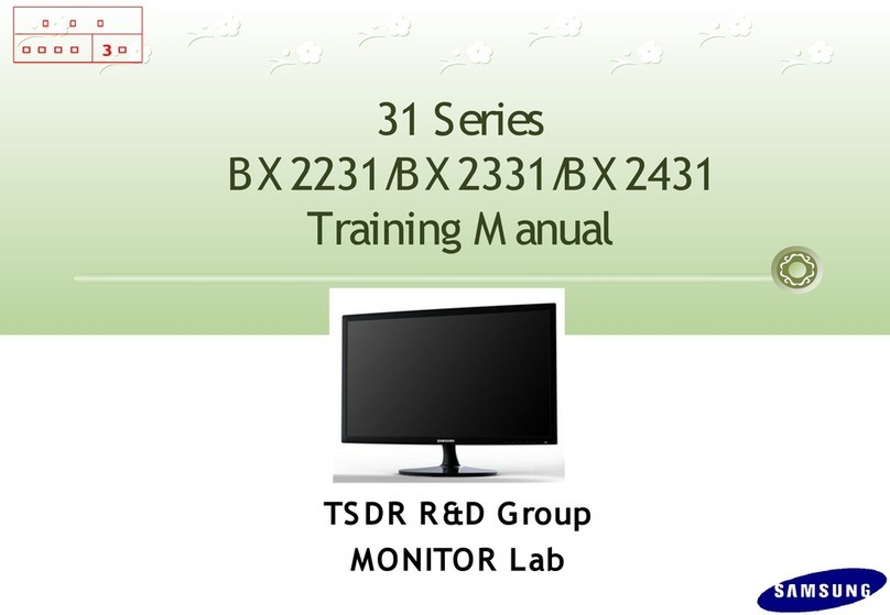 Samsung SyncMaster 31 Series Installation guide