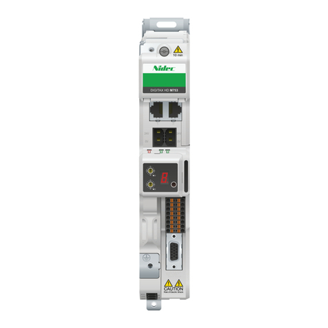 Nidec Digitax HD M753 EtherCAT user guide