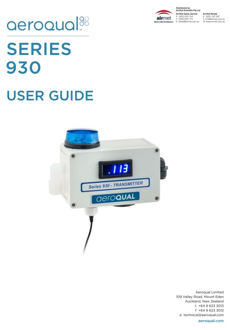 Aeroqual 930 Series user guide