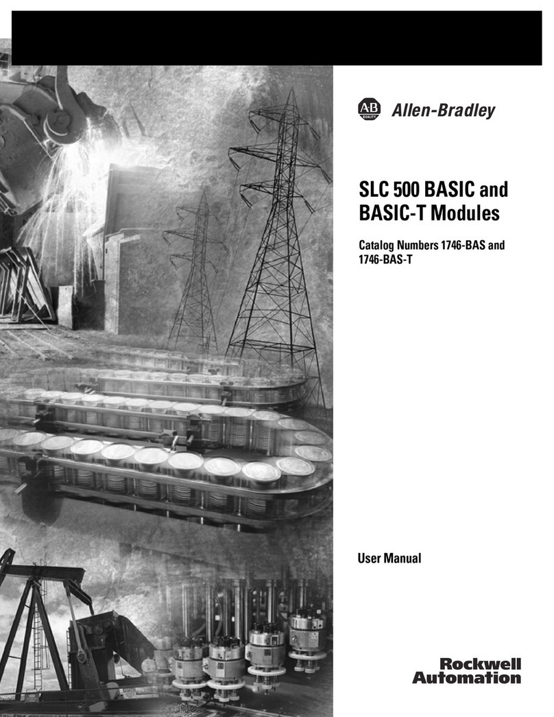 Rockwell Automation Allen-Bradley SLC 500 BASIC user manual