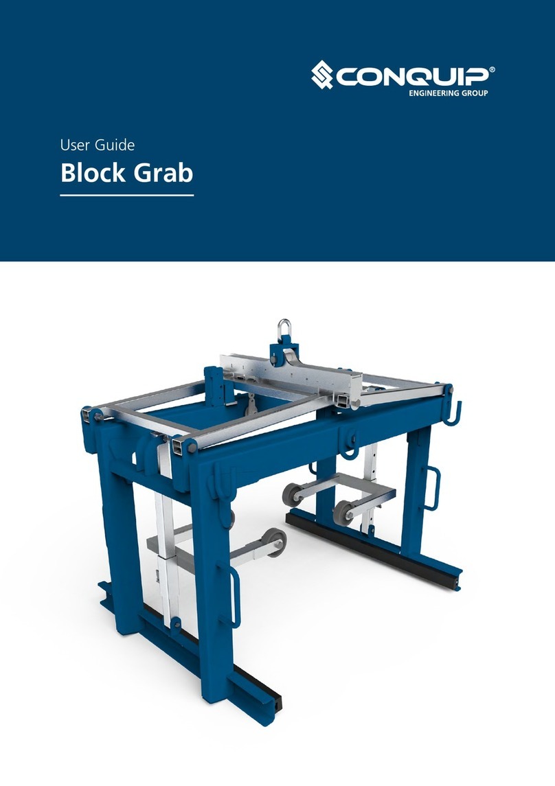 Conquip Block Grab 800 user guide