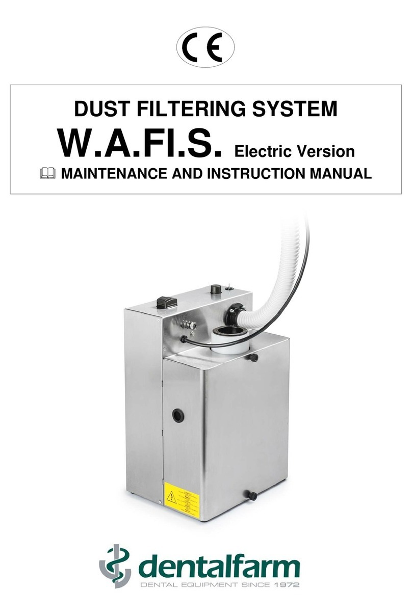 dentalfarm W.A.FI.S. Maintenance and Instruction Manual