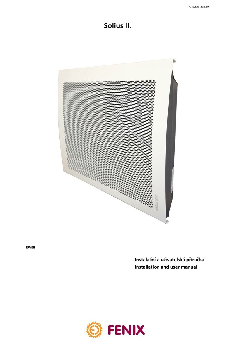 Fenix Solius II Installation and user manual