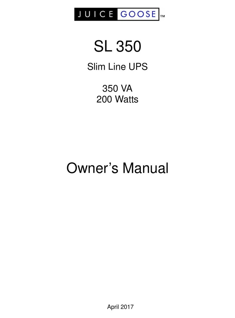 JUISE GOOSE SL 350 owner's manual JUISE GOOSE SL 350 owner's manual