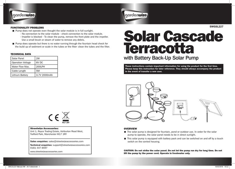 GardenWize SWGSL227 User manual