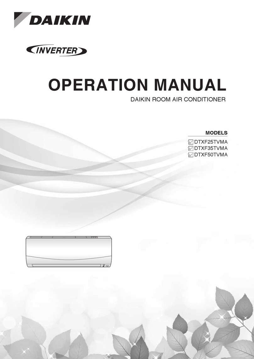 Daikin DTXF25TVMA User manual