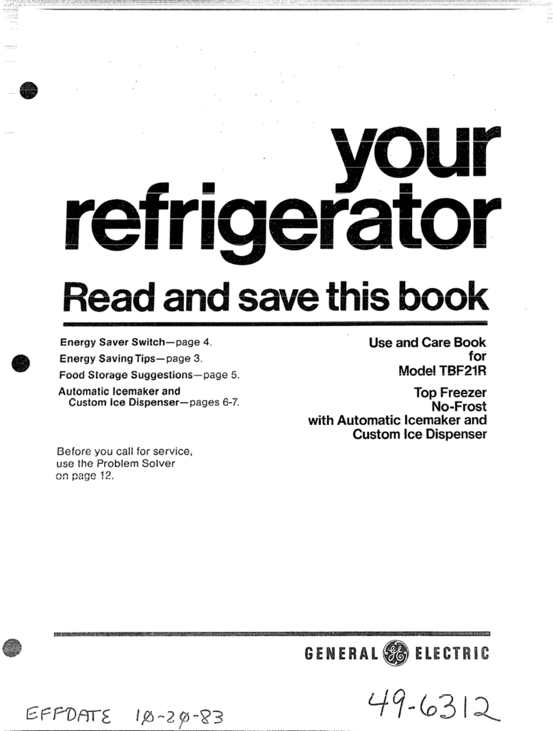 GE TBF21R Installation instructions