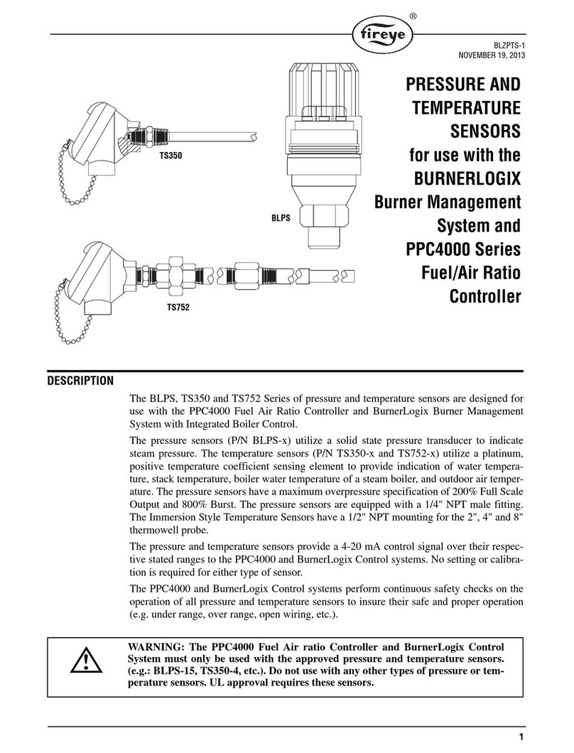 Fireye BLPS-25 user manual