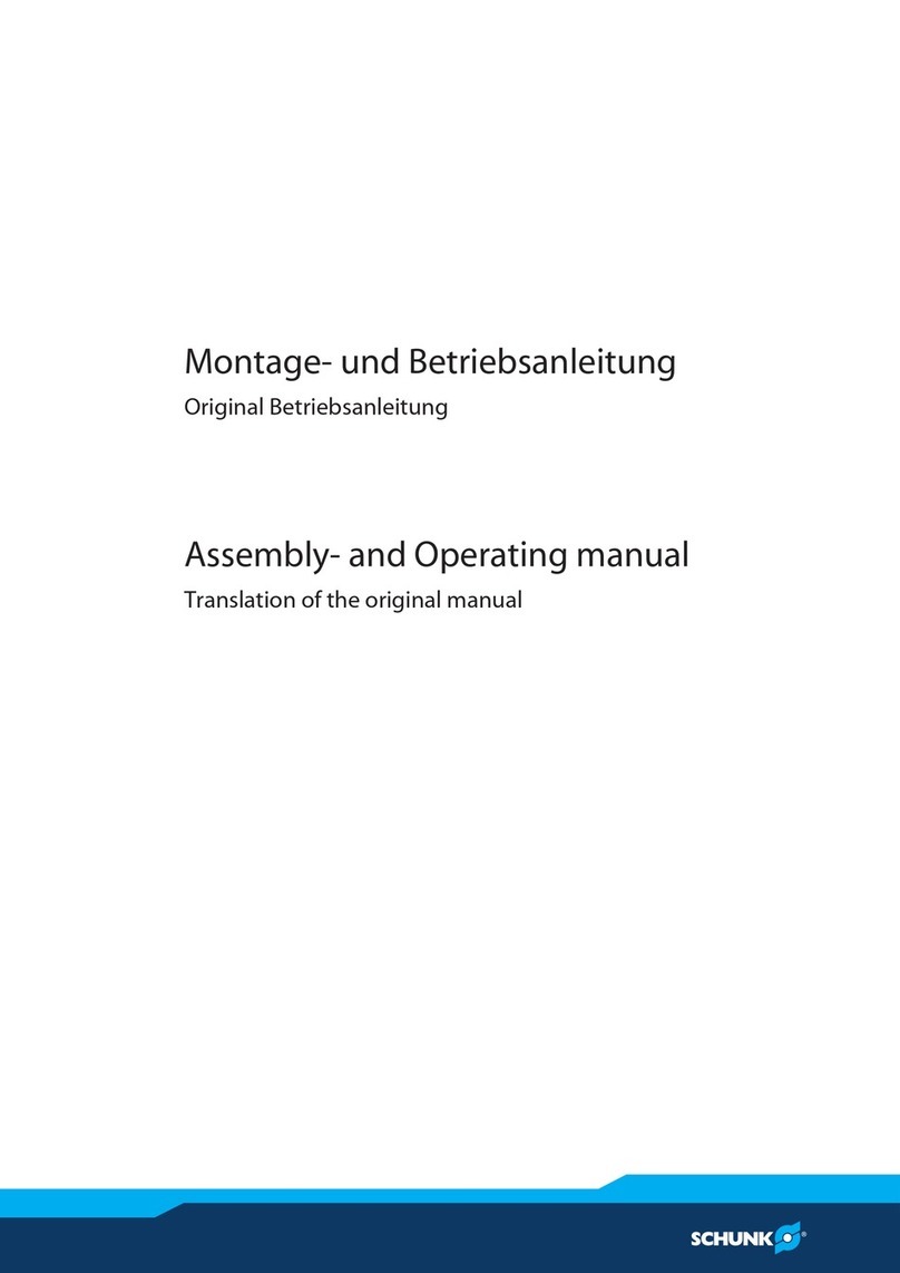 SCHUNK EOA-UR3510-SHK-050-E08-000 Assembly and operating manual