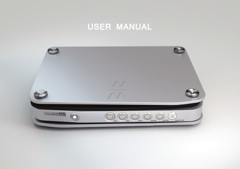 Wadax Arcadia DAC user manual