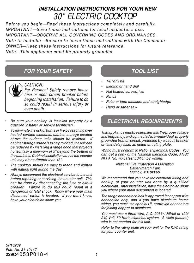 GE Profile JP350AAAA User manual GE Profile JP350AAAA User manual