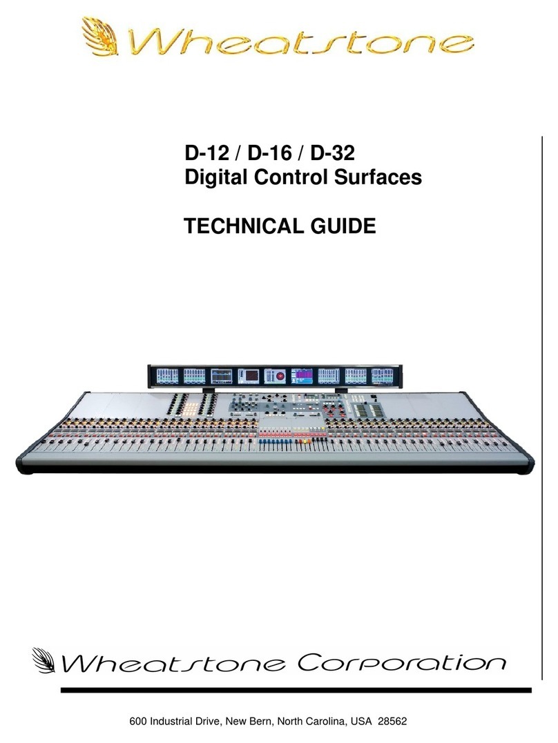Wheatstone D-12 Technical guide