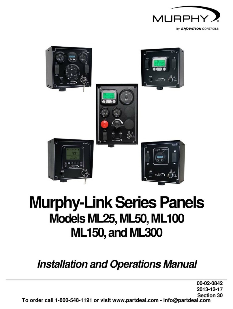 Enovation Controls Murphy-Link Series Installation and operation manual Enovation Controls Murphy-Link Series Installation and operation manual
