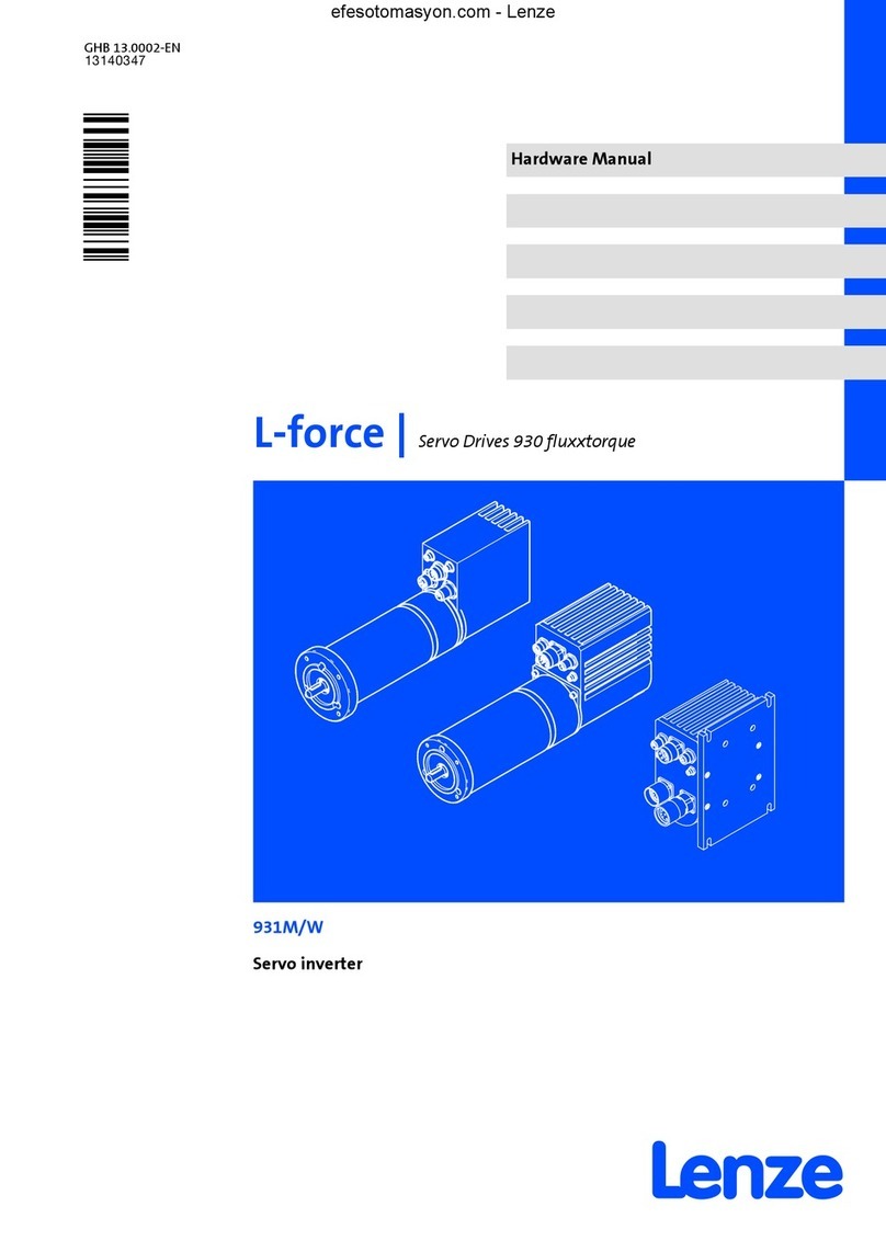 Lenze 931M Series Hardware manual