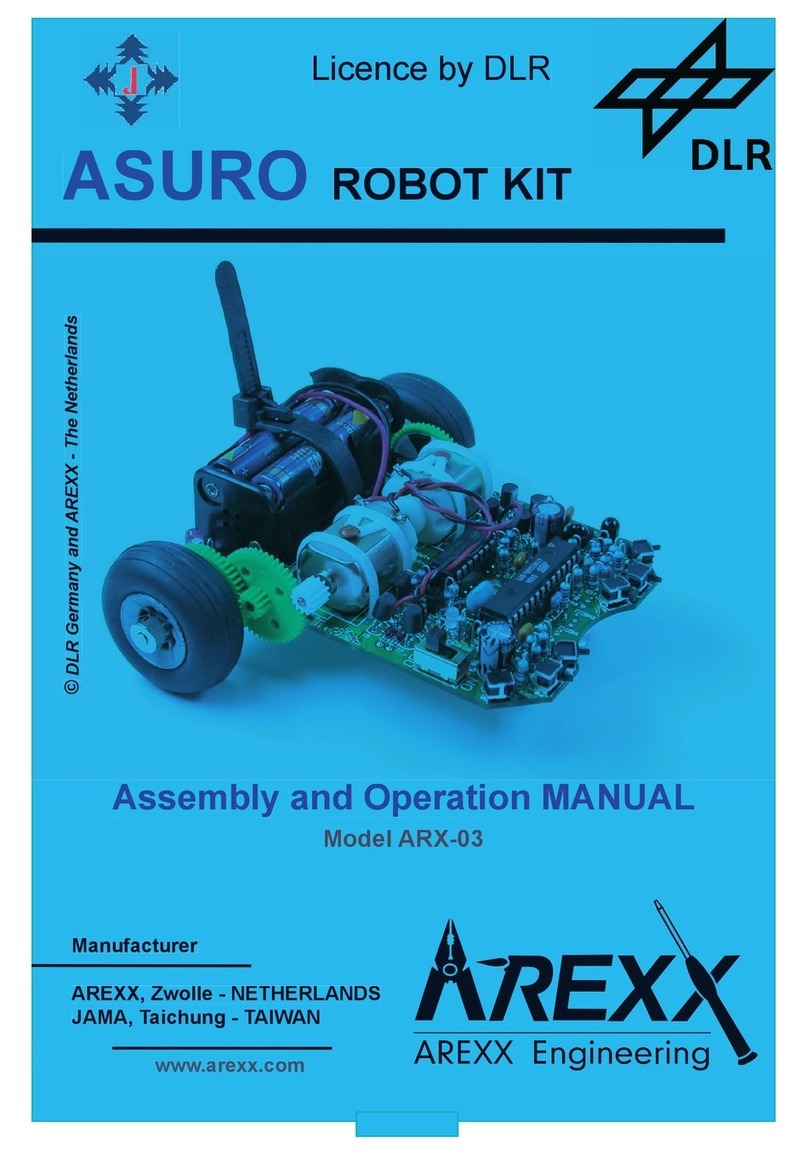 Arexx DLR ASURO Installation and operating instructions