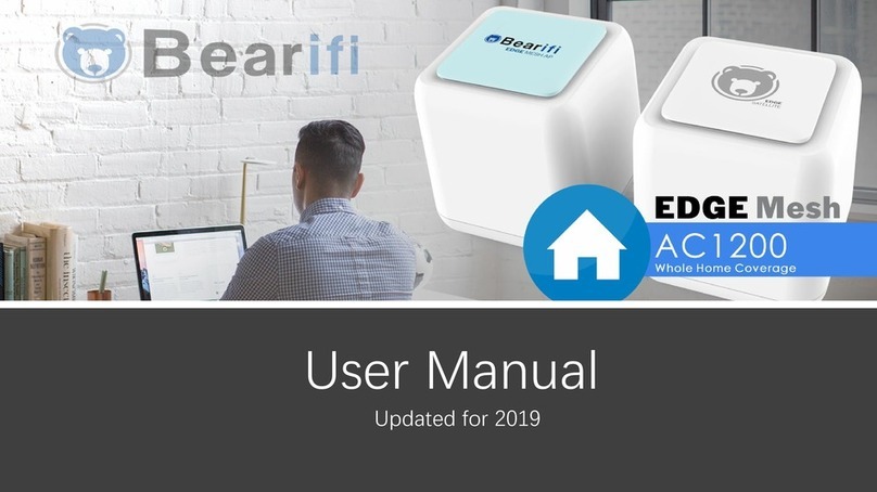 Bearifi EDGE Mesh User manual
