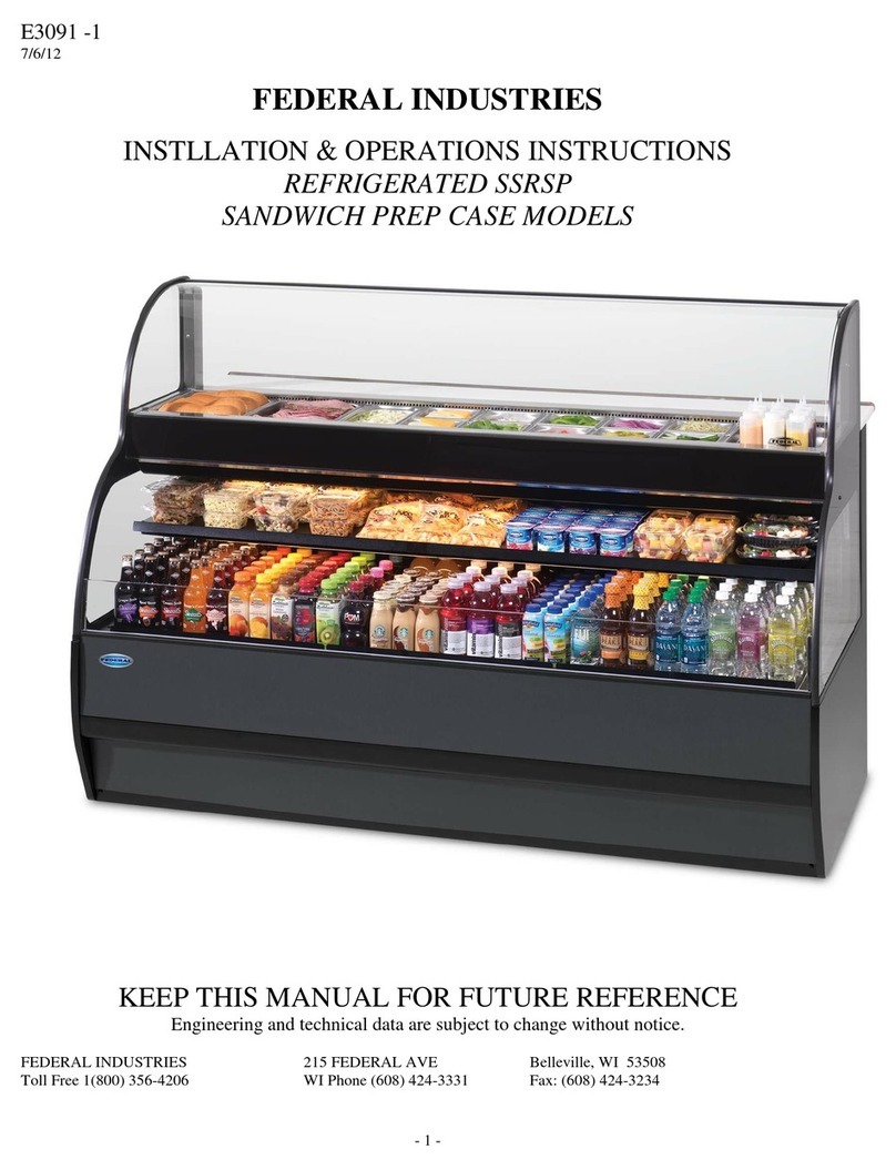 FEDERAL INDUSTRIES SSRSP Series Installation & operation instructions