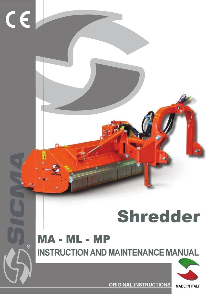 Sicma MA Series Instruction and maintenance manual