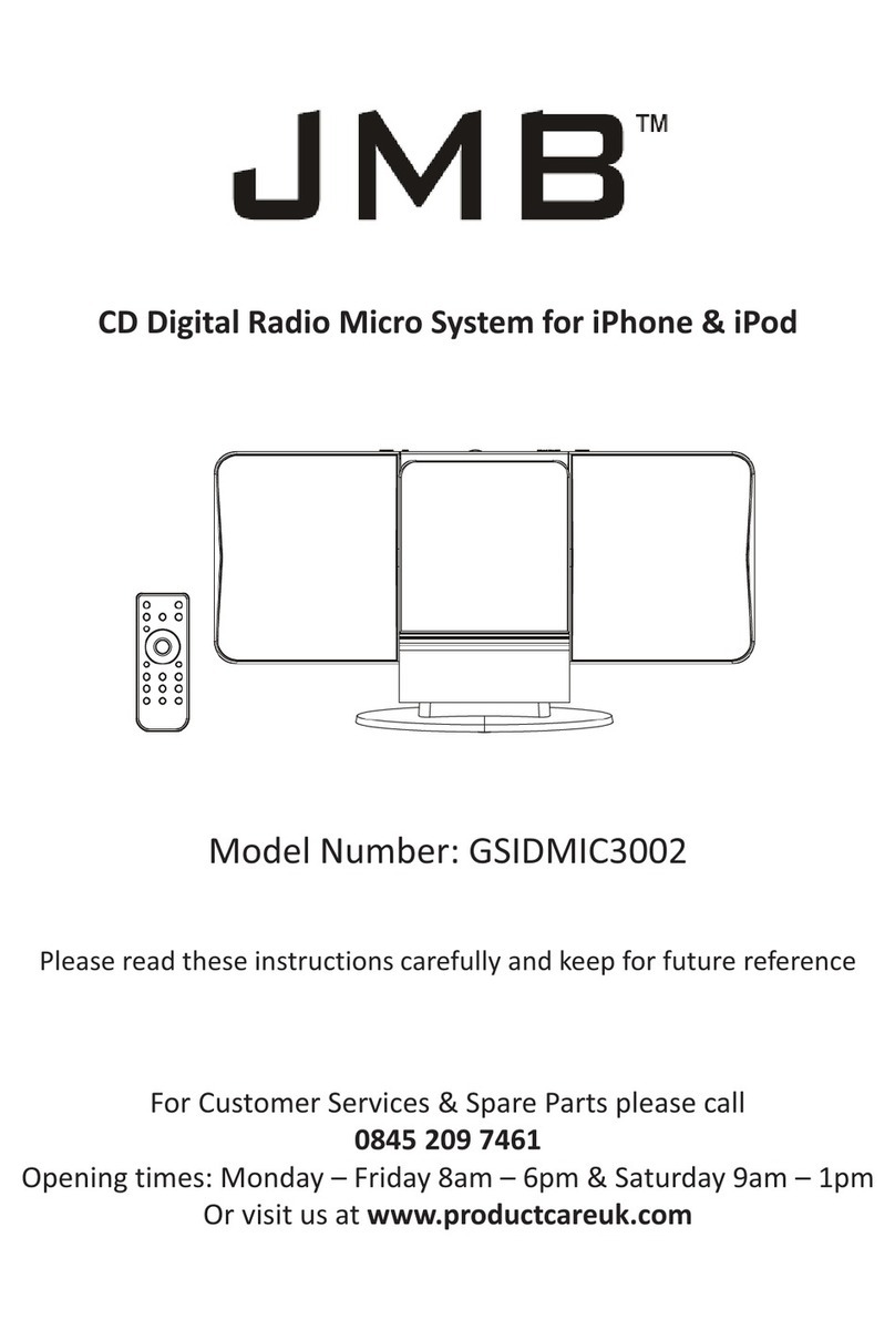 JMB GSIDMIC3002 manual