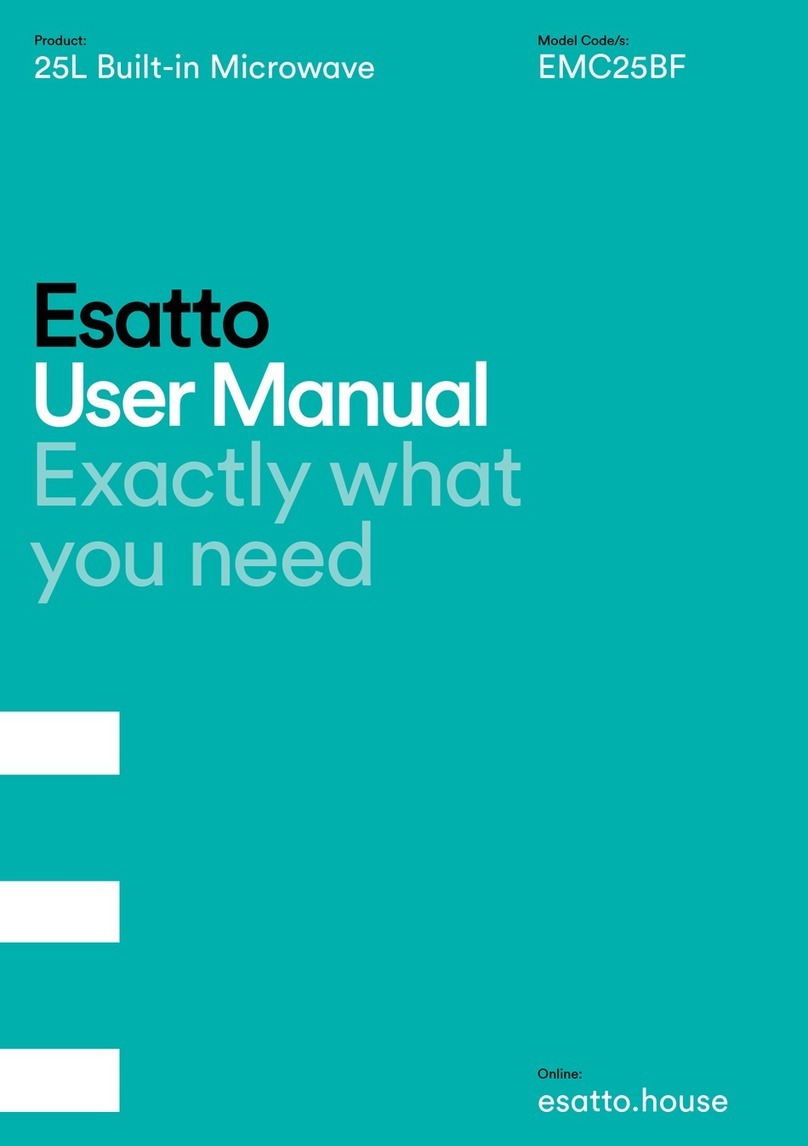 Esatto EMC25BF user manual