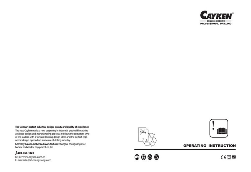 Cayken SCY-1300 User manual