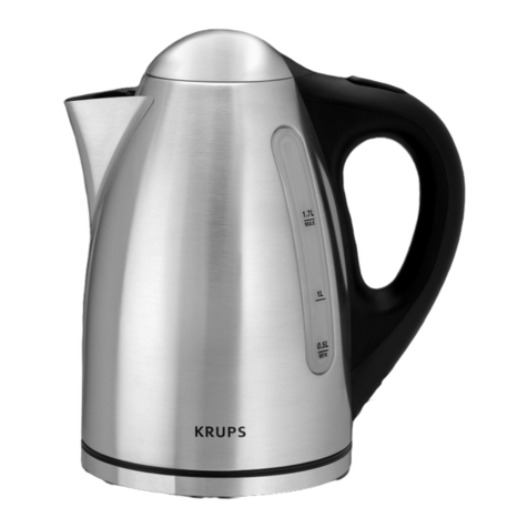 Krups PERFORMA BW720 User manual