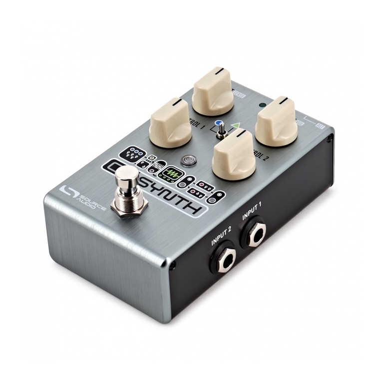 Source Audio C4 Synth User manual