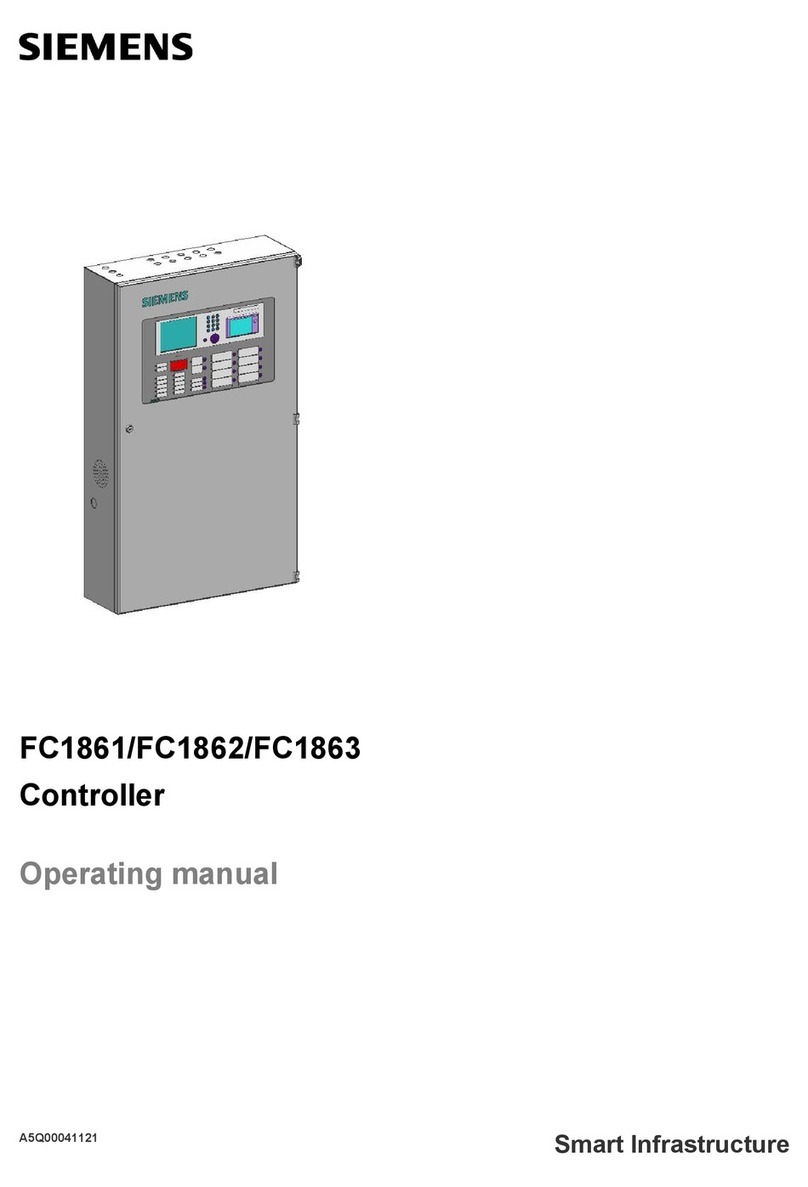 Siemens FC18 Series User manual