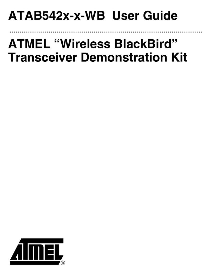 Atmel ATAB5423-3-WB User manual