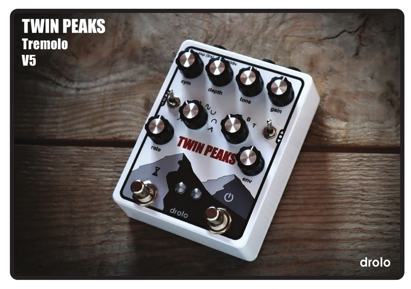 Drolo TWIN PEAKS V5 User manual