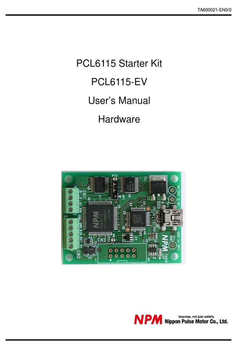 NPM PCL6115-EV User manual