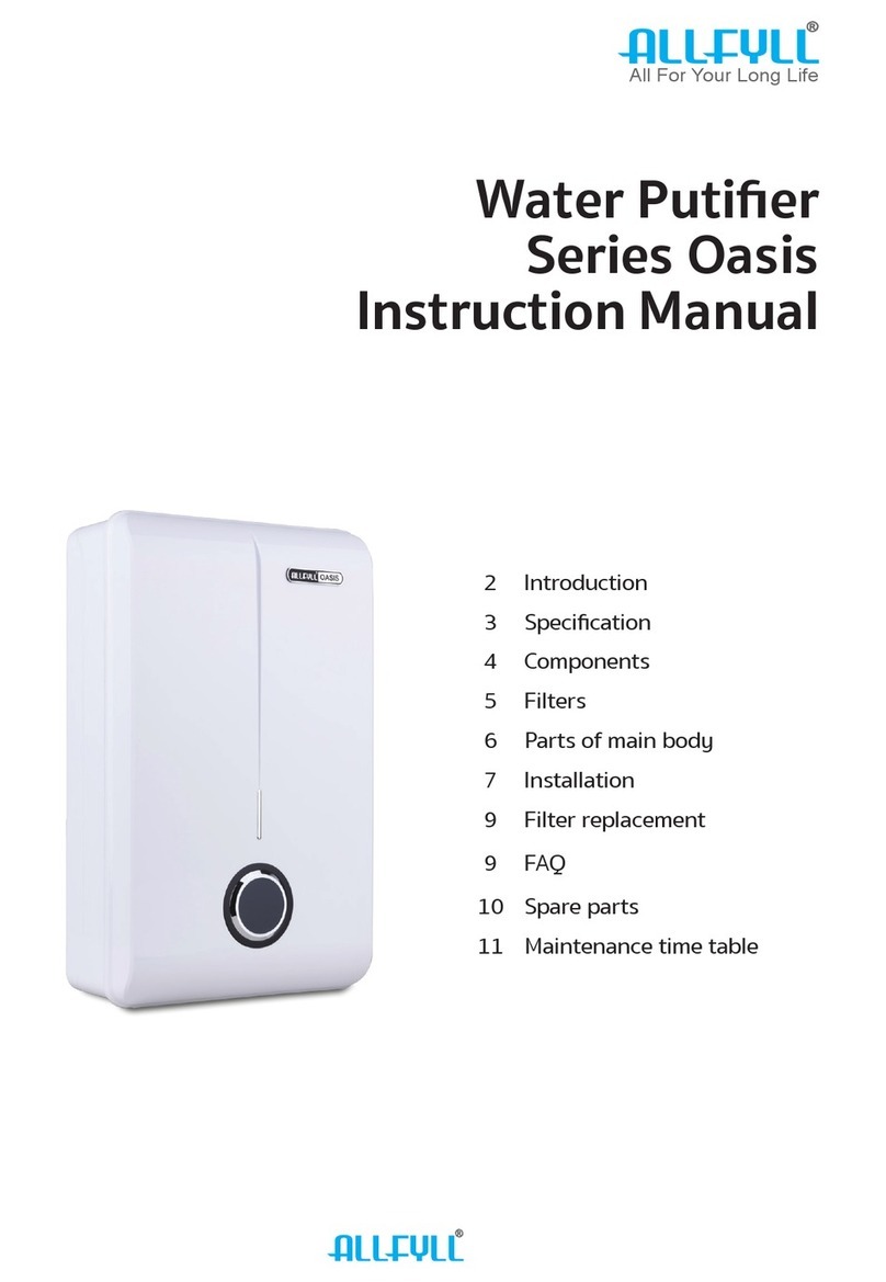 Allfyll Oasis-UF instruction manual Allfyll Oasis-UF instruction manual