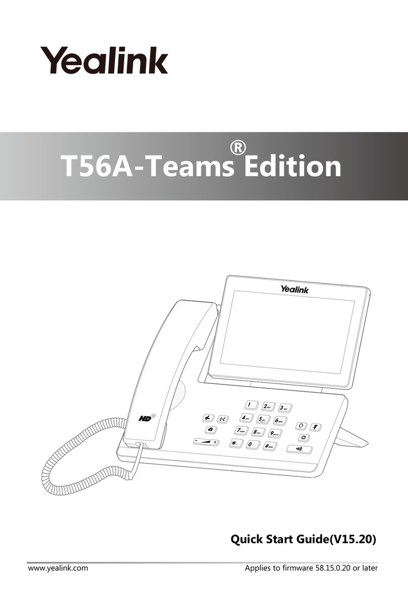 Yealink Teams T56A quick start guide