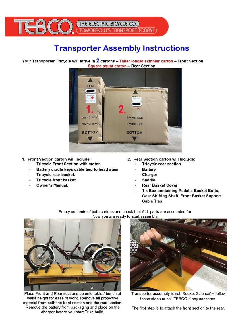 Tebco Transporter Assembly instructions
