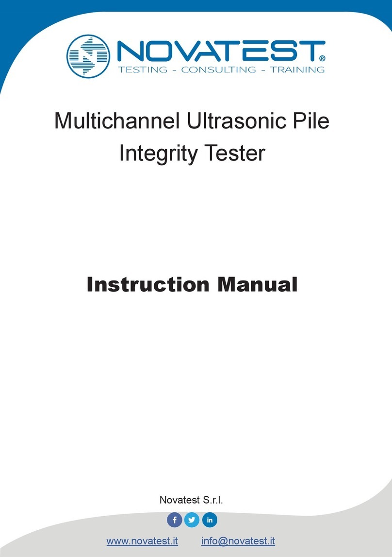Novatest U5700 instruction manual