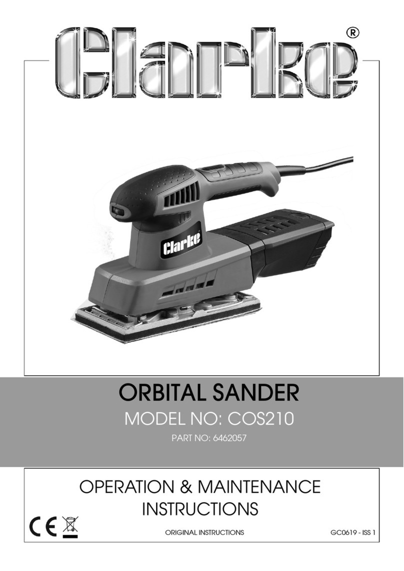 Clarke COS210 Instruction Manual