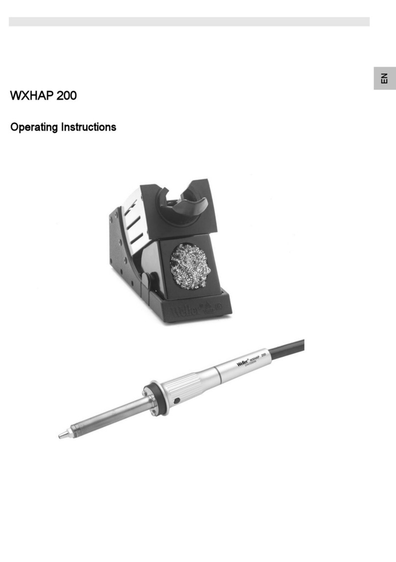 Weller WXHAP 200 User manual