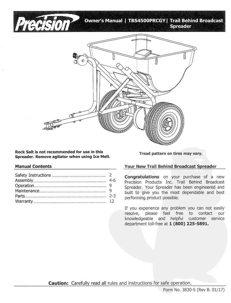 Precision TBS4500PRCGY User manual