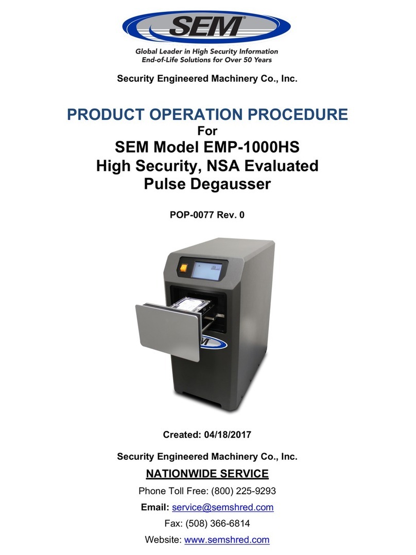SEM EMP-1000HS Manual