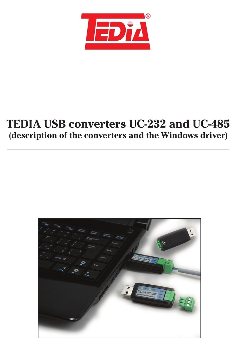TEDIA UC-485 user guide