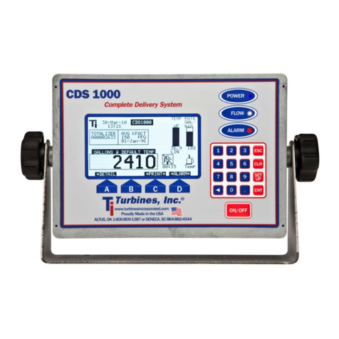 Turbines, Inc. CDS1000 Installation and operation