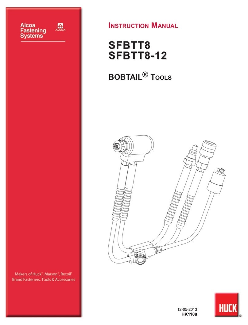 Huck International SFBTT8 Series instruction manual
