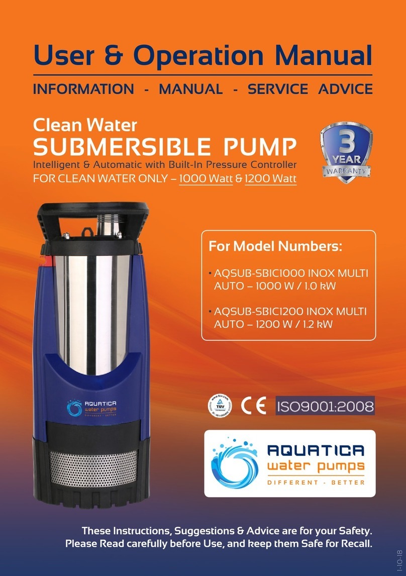 Aquatica Digital AQSUB-SBIC1000 User's operation manual
